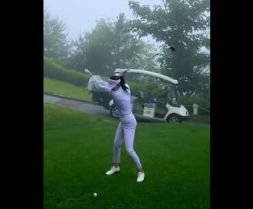 Kwak Yebin Swing! Perfect !| Golf ladies | Golf lady | Golf Shorts | #Shorts