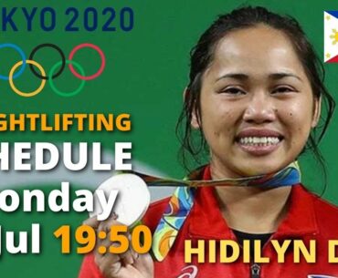Hidilyn DIAZ POSSIBLE GOLD MEDAL (PHILIPPINES) | TOKYO OLYMPICS 2020 WEIGHTLIFTING Women's 55kg