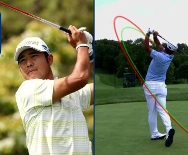 Hideki Matsuyama’s swing in slow motion (every angle)