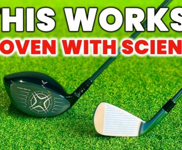 Swing SLOWER but hit the golf ball FURTHER - This Just Works!