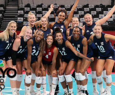 USA vs. Argentina | Tokyo Olympics 2020: Women's Volleyball Highlights | NBC Sports