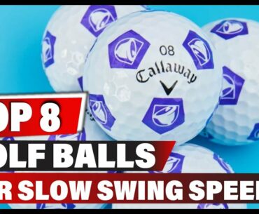 Best Golf Balls For Slow Swing Speed In 2021 - Top 8 New Golf Balls For Slow Swing Speed Review