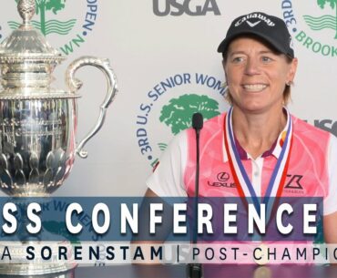 Annika Sorenstam: "It Sure Was A Nice Walk On 18, I Can Tell You That"