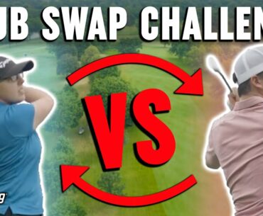 Swap Clubs Golf Challenge | Drew and Jackie Swap Golf Clubs