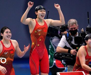 China, USA, Australia all shatter world record in amazing relay | Tokyo Olympics | NBC Sports