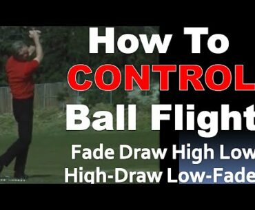 Golf Ball Flight Control | It's Easy