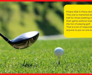 Polara XDS 3 Piece Golf Balls Review ||  Best Golf Balls To Reduce Slice | Our Top 5 Picks
