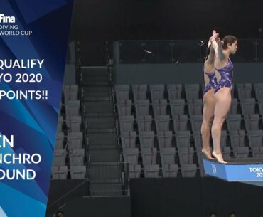 Diving World Cup 2021 - Women's 10m Synchro - FINAL ROUND