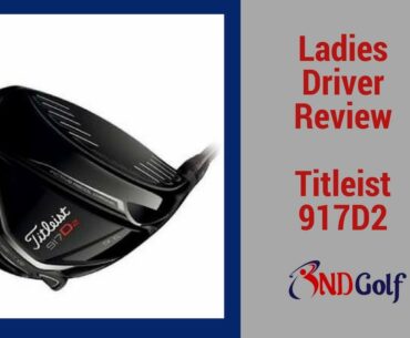 ladies Titleist 917D2 Driver review with Michelle Harvey (round 7)