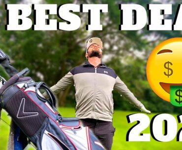 BEST GOLF CLUB HAUL OF 2021... YOU WON'T BELIEVE WHAT I PAID!?