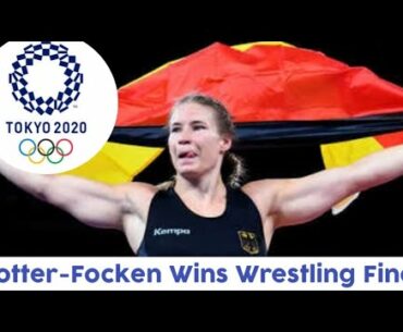 Rotter-Focken Wins the Women’s 76kg Free Wrestling Final