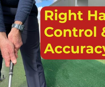 Control and accuracy | right hand grip