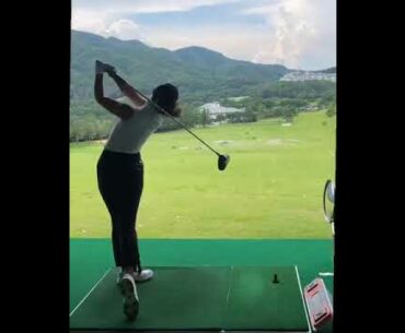 Park Kyohee Swing! | Golf ladies | Golf lady | Golf Shorts | #Shorts