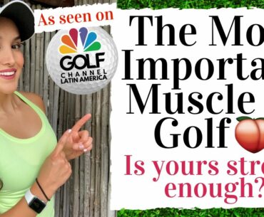 Strengthen THE MOST IMPORTANT MUSCLE For Your Golf Swing! As seen on Golf Channel!