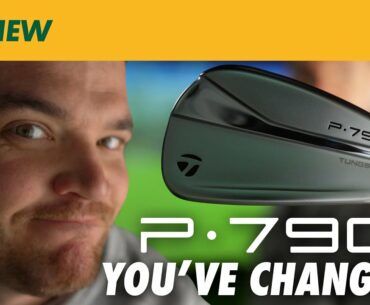 P790...YOU'VE CHANGED!! | New TaylorMade P790 Irons 2021