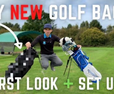 MY NEW GOLF BAG - REASONS WHY + ARRANGEMENT AND SET UP