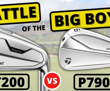 THE BIGGEST IRONS OF 2021 BATTLE IT OUT! T200 vs P790