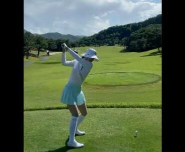 Choi yijin| Golf ladies | Golf lady | Golf Shorts | #Shorts