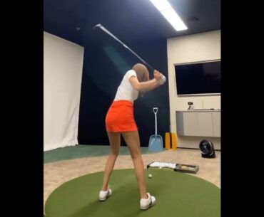 Kim kyung-jin everyday practice! | Golf ladies | Golf lady | Golf Shorts | #Shorts