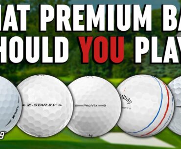 Golf Ball Test | 2021 Premium High Spin Golf Ball Test