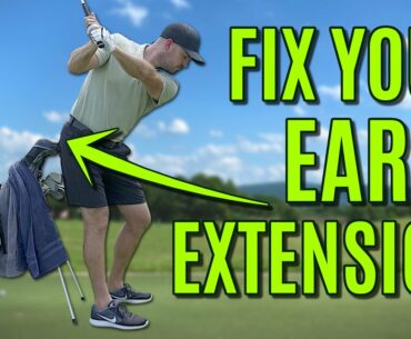 Stop Thrusting Your Hips Towards The Golf Ball | Fix Your Early Extension