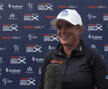 Michele Thomson 2021 Trust of Golf Scottish Women's Open Thursday quotes