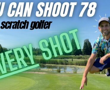 HOW TO BREAK 80 Course Vlog - Every Shot