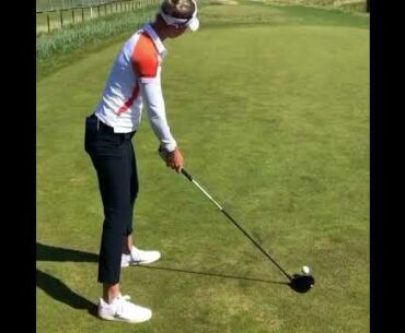 Nelly Korda golf swing motivation! Have a good game Dear Friends all over the golf #shorts #golf