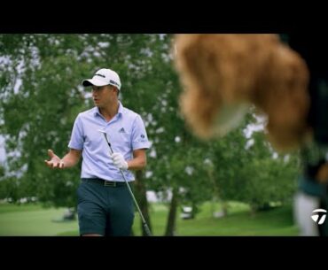 How Collin Morikawa Warms up for a Round on the PGA Tour | TaylorMade Golf