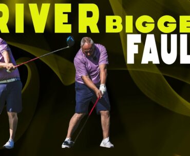 2 Biggest Driver Faults - Golf Tip