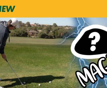 On the course with a MAGIC GOLF CLUB?!