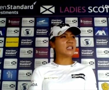 Lydia Ko Third Round Interview at the Ladies Scottish Open