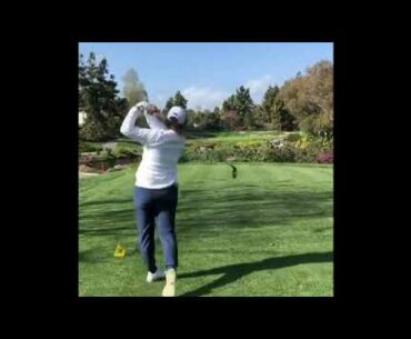 Mina Harigae golf swing motivation! Have a good game Dear Ladies all over the golf! #bestgolf