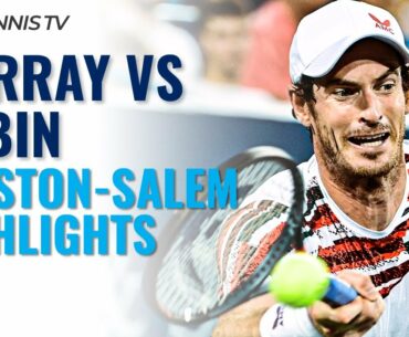 Andy Murray vs Noah Rubin Highlights | Winston-Salem 2021