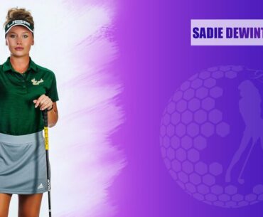 Golf interview with Sadie Dewinton-Davies