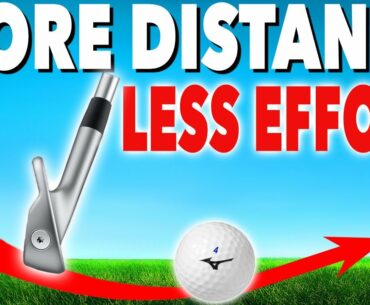 Less EFFORT Golf Swing For GREATER DISTANCE - Simple Golf Tips
