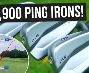 MOST EXPENSIVE irons we've ever reviewed! | Ping i59 Irons Review