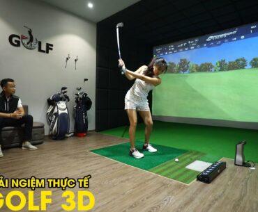 Trải nghiệm GOLF 3D. đánh 1 hố golf 3D có khó không?      | GOLF#SHORT