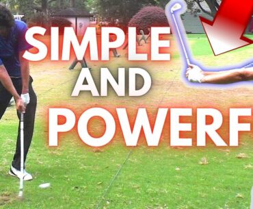 One EASY Golf Tip That Makes the Golf Swing so SIMPLE and POWERFUL