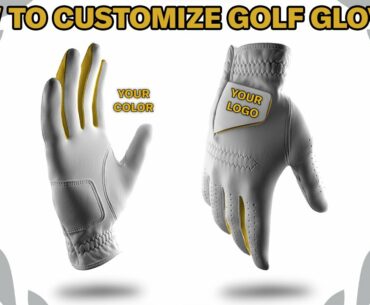 How to Customize Golf Gloves? (No Minimum Quantity)
