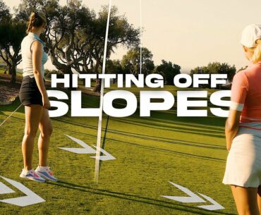 MUST KNOW GOLF TIPS FOR HITTING OFF SLOPES