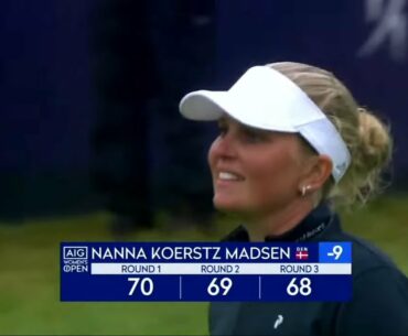 Nanna Koerstz MadsenDanish golfer || Round 3 day 3 || aig women's open 2021