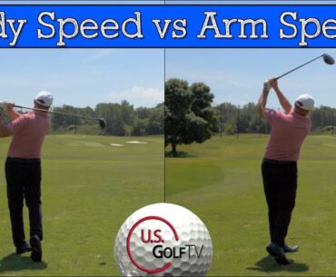 The Truth About BODY SPEED VS ARM SPEED for the Senior Golf Swing