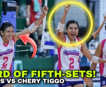 VALDEZ PROVES that she is THE LORD OF FIFTH-SETS! 21 Pts vs. Chery Tiggo Finals G1
