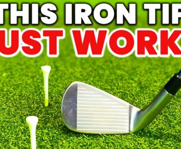 The SECRET to GREAT ball striking with your IRONS - THIS JUST WORKS!