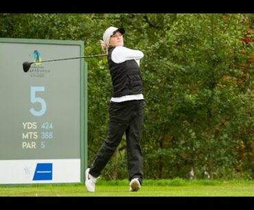 Swedish amateur Beatrice Wallin leads the way at the Didriksons Skafto Open