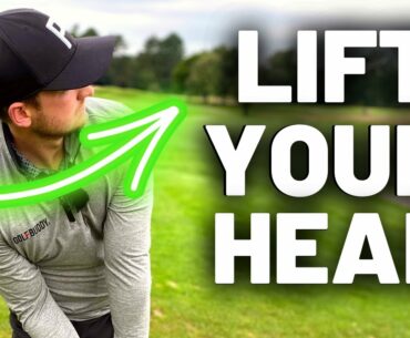 The SECRET to GREAT ball striking with your IRONS  LIFT YOUR HEAD