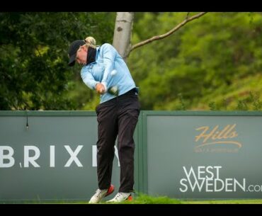 Nicole Broch Estrup fires a bogey-free 66 to put herself in contention heading into the final day