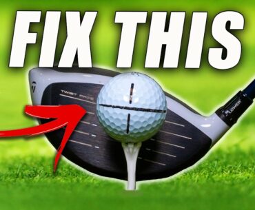 FIX THIS ONE MISTAKE GOLERS MAKE WITH THE LINE ON THEIR BALL