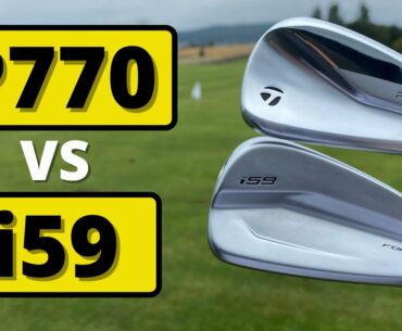 HUGE DIFFERENCE! Ping i59 Iron VS TaylorMade P770 Iron